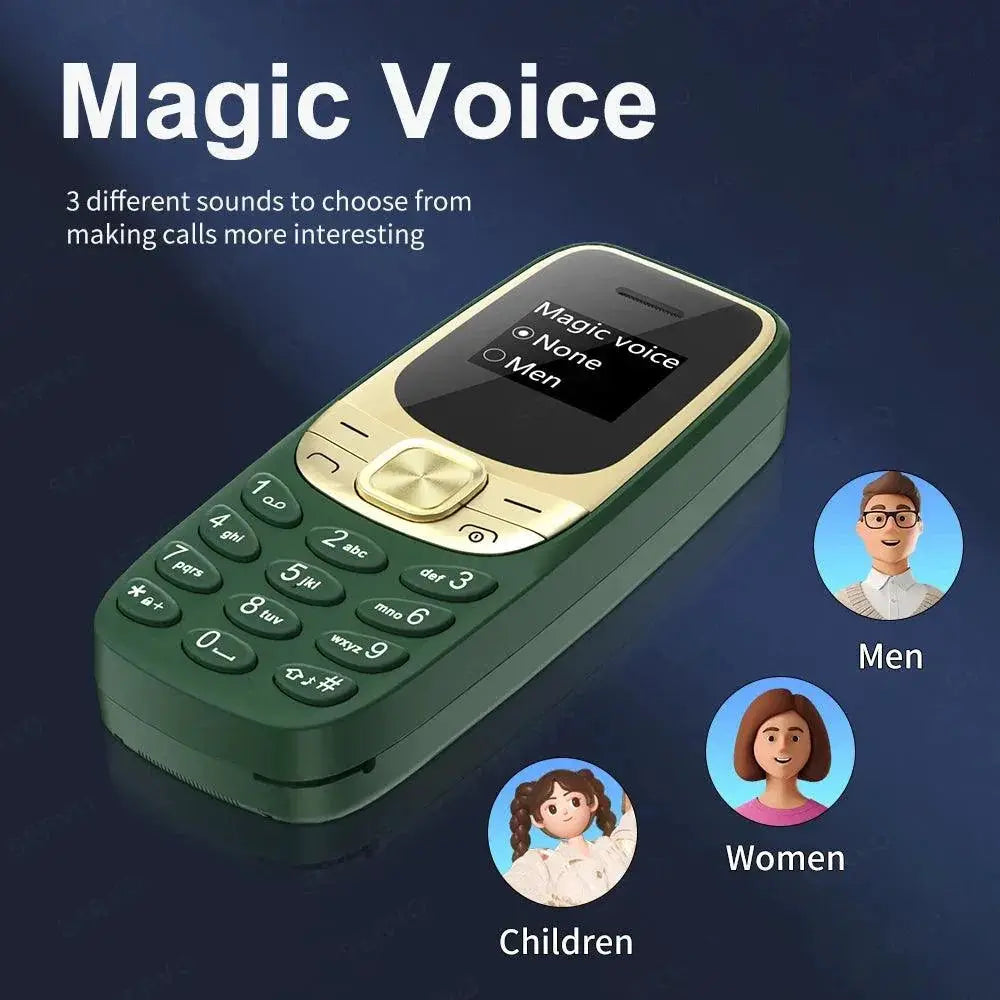 Mini Dual SIM Phone With Bluetooth Voice Changer SERVO BM35
