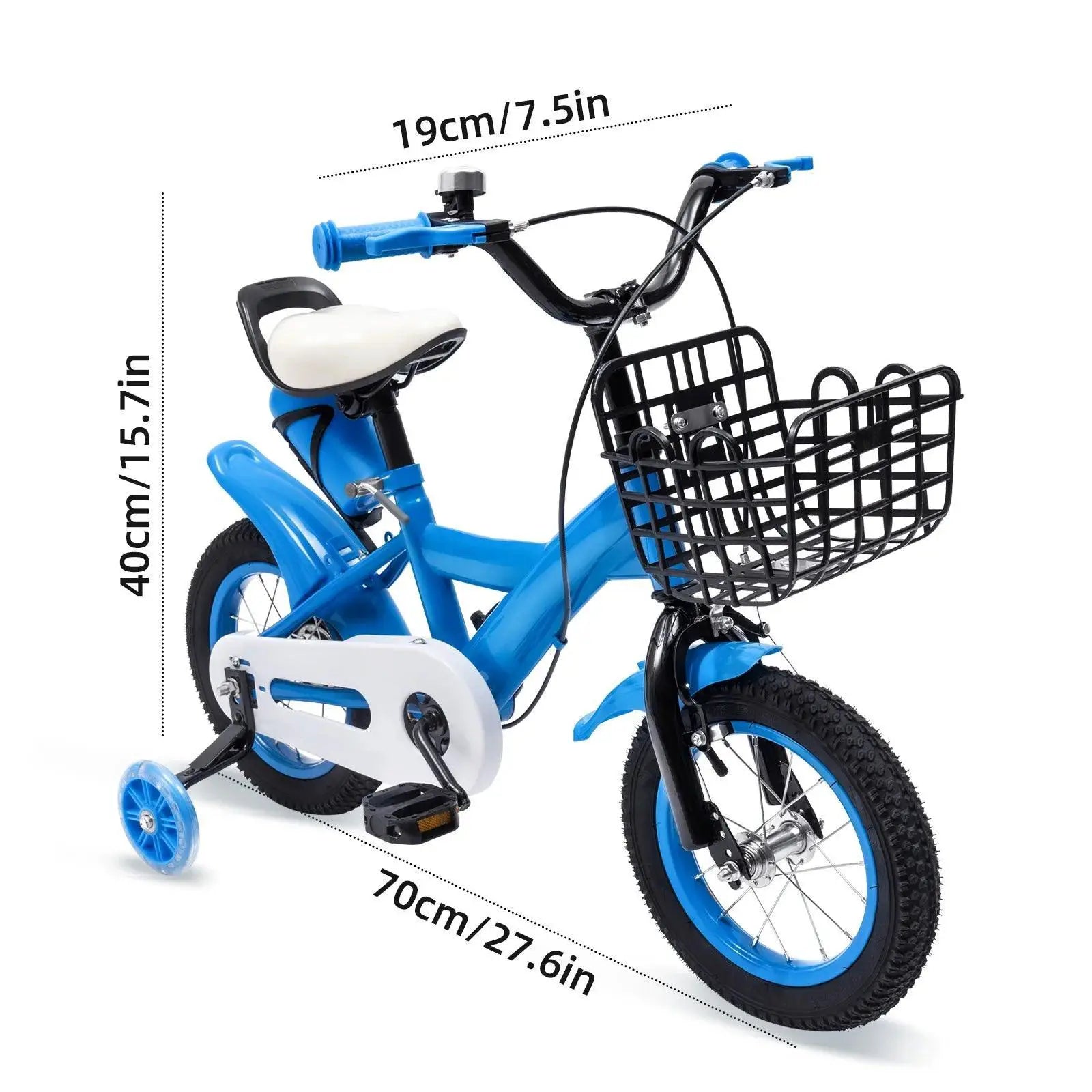 12 Inch Boys and Girls Children's Bicycle Pedal Light Bike - OurLum.com