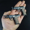 Beretta 92F Metal Keychain Toy Gun Miniature Pistol Gift