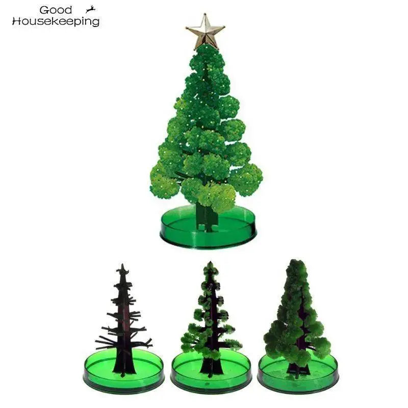 DIY Magic Growing Christmas Tree Toy For Fun Xmas Decor