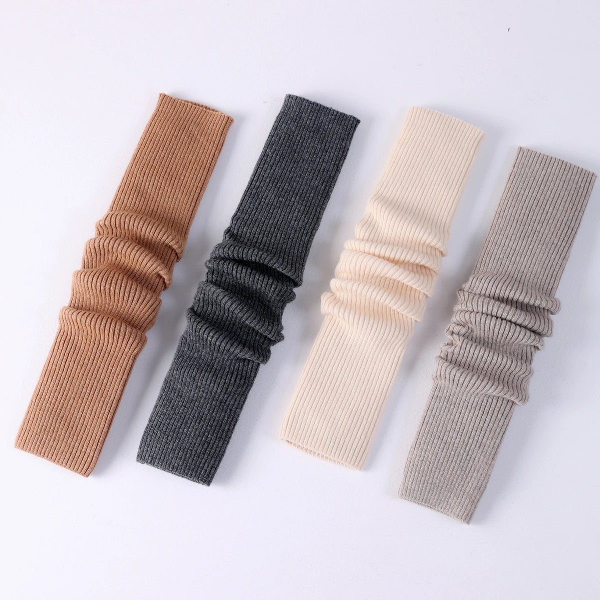 Cashmere Knit Long Leg Warmers