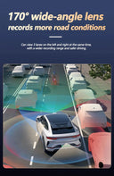 360 View Dash Cam for Cars and Rideshare