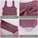 Seamless Shockproof Yoga Bra Breathable Crop Top