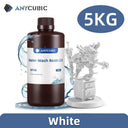 ANYCUBIC 5pcs/lot 405nm Water Washable Resin For LCD 3D Printer Liquid Photopolymer Resin 3D Printing Material