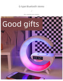 Wireless Charging Atmosphere Speaker Girl Fancy Night Light Gift