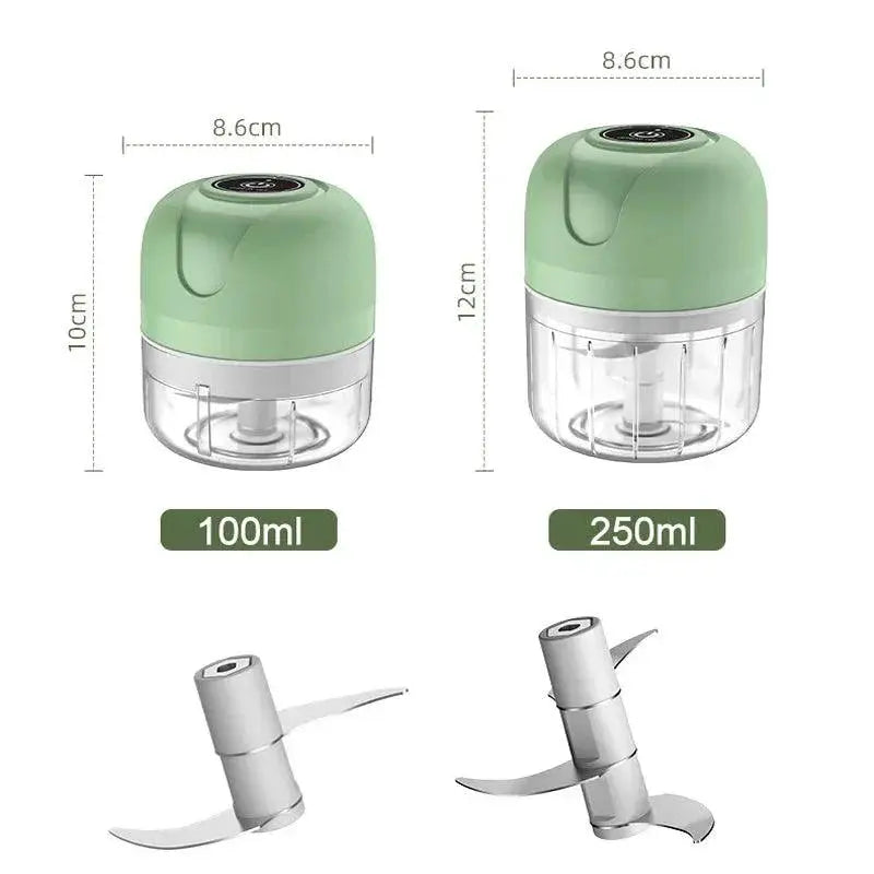 Mini Electric Garlic Chopper USB Powered Meat Grinder