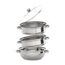 Stainless Steel Steam Cooker Multi-Function Tier Steamer Pot