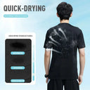 Cool Dry Ice Silk Sports Set Training