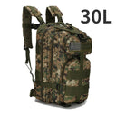 Durable 50L/30L Tactical Camo Backpack for Camping Gear