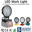 Battery-Free LED Work Light For Outdoors