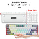 E-YOOSO Z686 RGB Mechanical Keyboard Portable 65% Slim Customizable