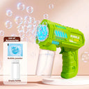 Automatic Rocket Bubble Gun For Kids