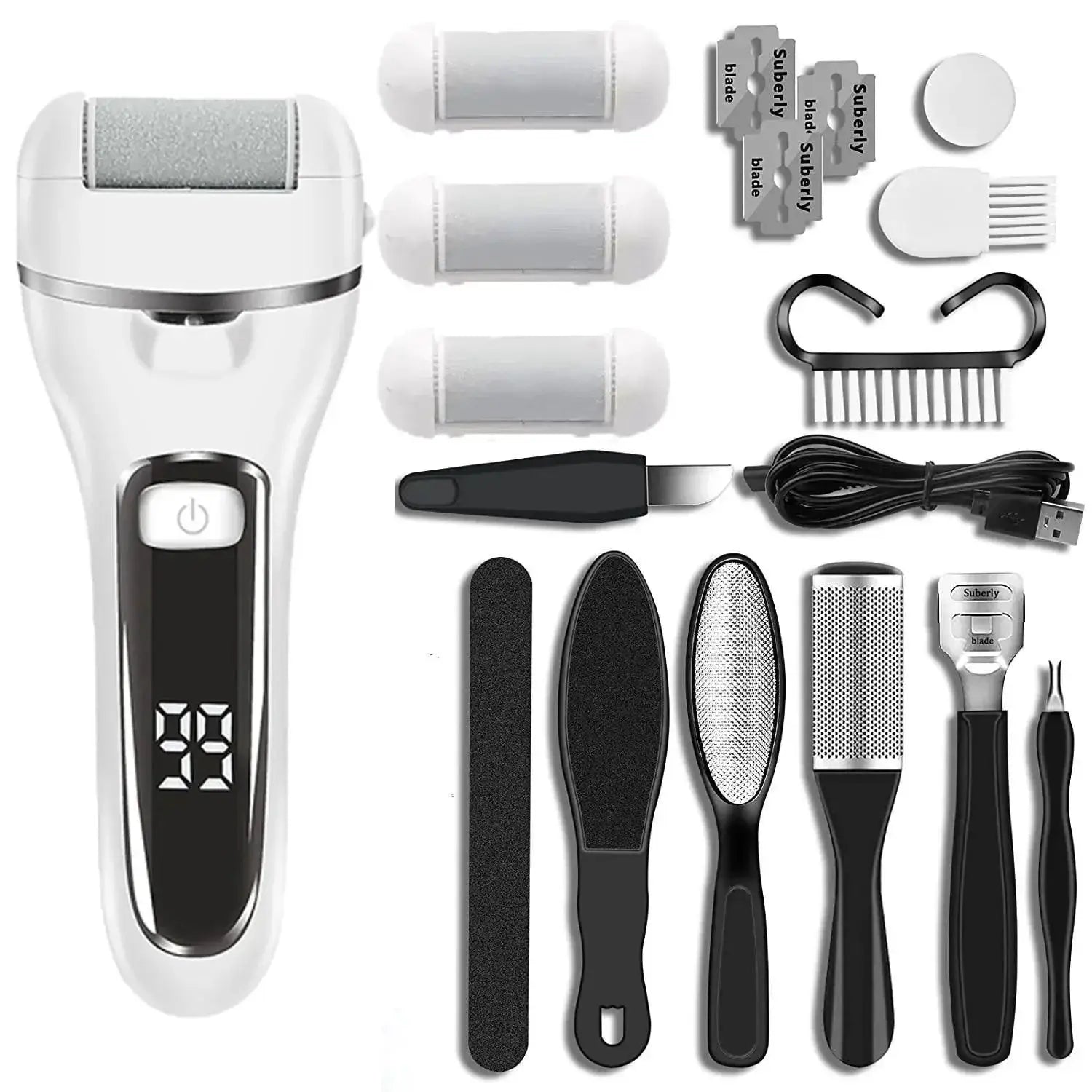 Electric Callus Remover Kit For Soft Smooth Feet Care