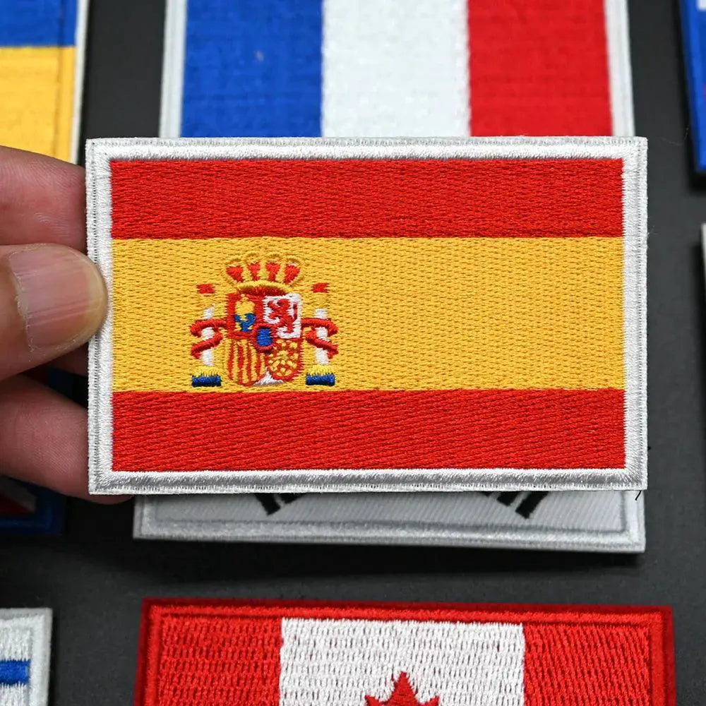 Embroidered Flag Patches For Custom Military Backpack Gear