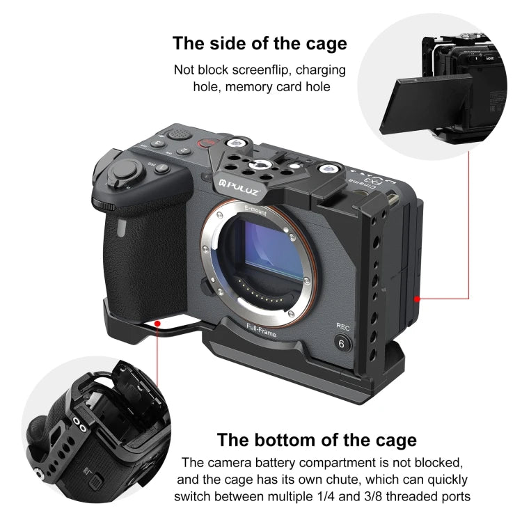 Puluz Video Camera Cage Sony