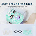 Ubilli Silicone Led Face Mask Red Light Therapy Infrared 8 Colors Anti Aging