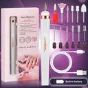 Electric Nail Drill - Fast 4Speed Portable File.