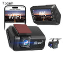 4K Dash Cam Dual Lens for Safer Driving