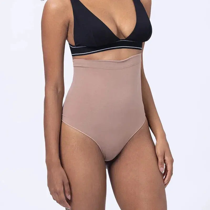 High Waist Thong Shapewear For Abdomen Control And Slimming