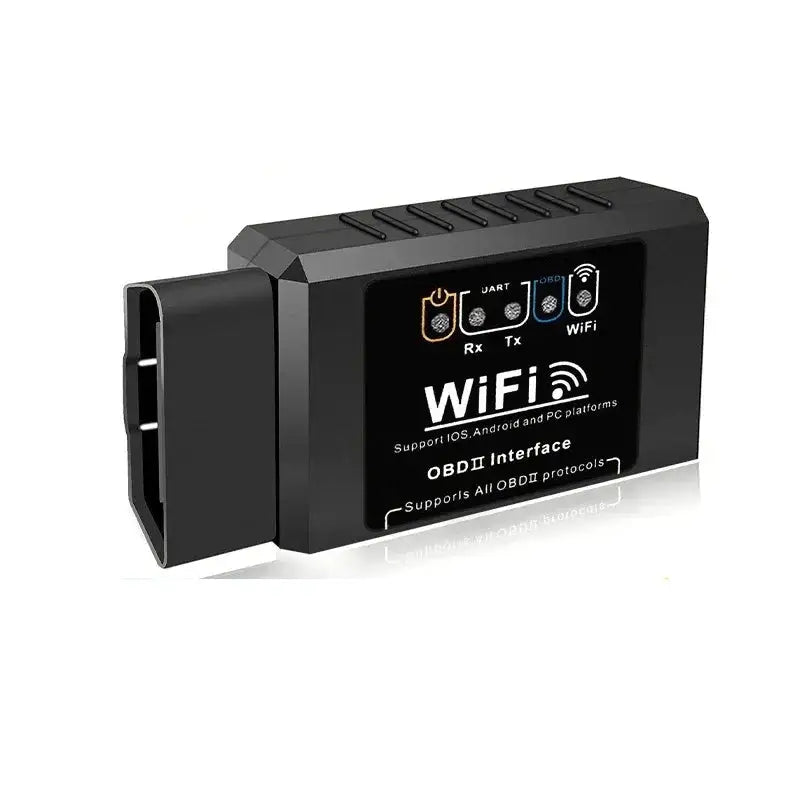Popular ELM327 WiFi OBD2 Diagnostic Scanner V1.5 Car Code Reader Check Engine Fault Detector Tool for Android iOS PC Vehicles