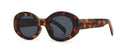 Luxury Vintage Oval Sunglasses for Women with UV Protection