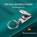 Nail Clippers - Portable Stainless Steel Cutter