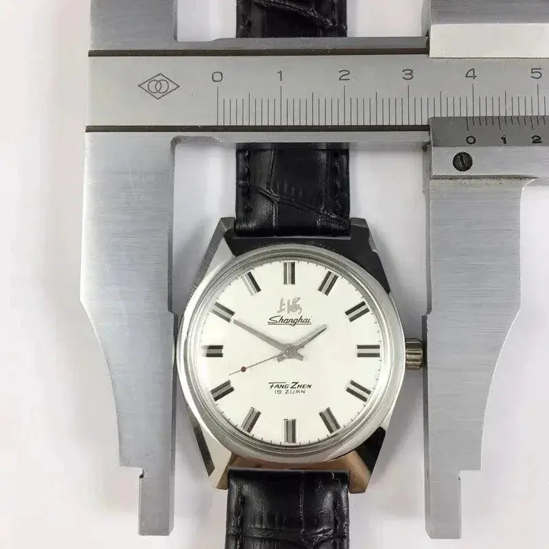 Luxury Shanghai Hand Winding Men's Watch Stylish Timepiece