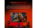HKC inch QHD Fast IPS DIC sRGB Hardware Low Blue Light Compact Stand Gaming Computer Monitor with Height Adjustable, Pivot & Tilt Stand