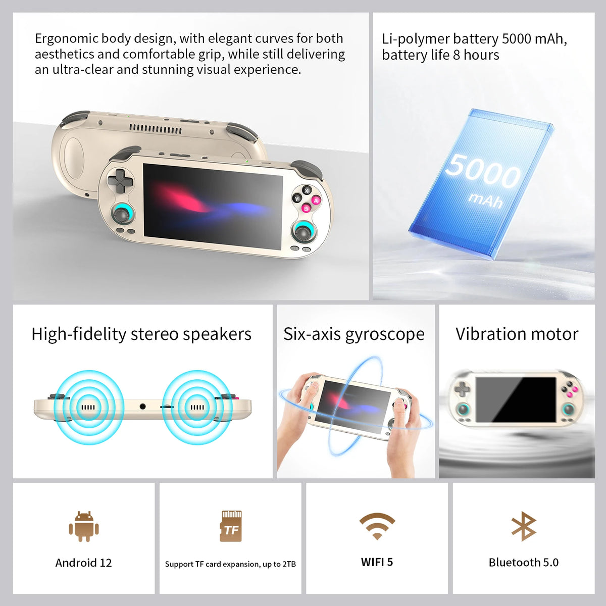 Anbernic RG VITA/RG VITA Pro Handheld Game Console Android Retro — product view 8