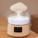 300Ml Mushroom Rain Cloud Humidifier With Night Light Decor