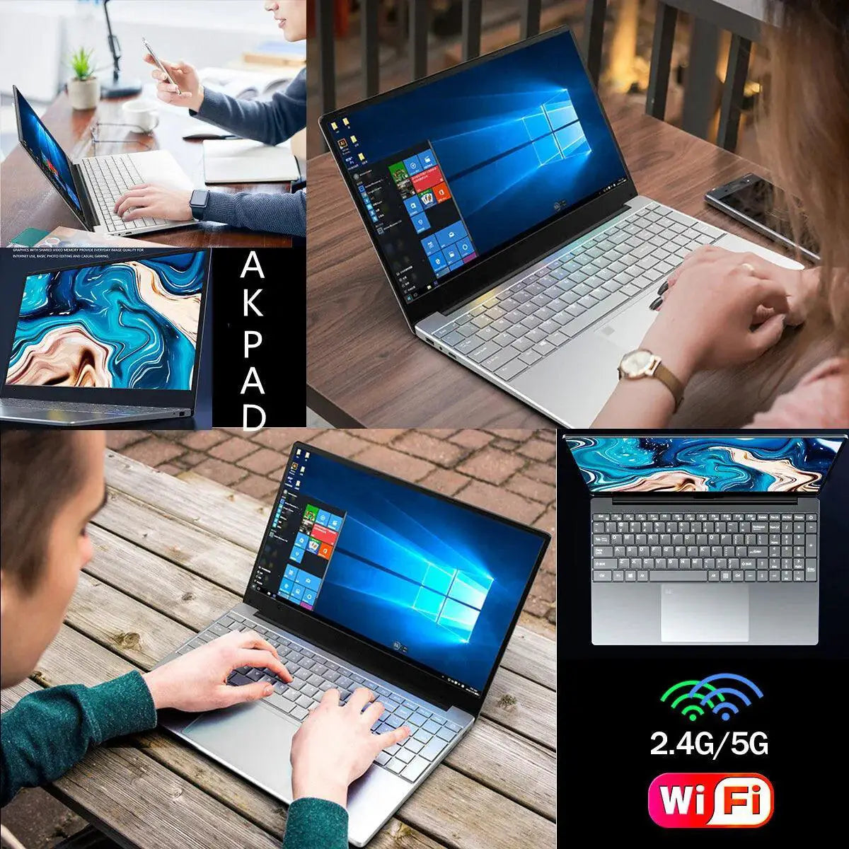 Notebook Laptop Intel SSD Fast Performance HD Display 15.6