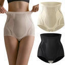 Ice Silk Lumbar Pad Ion Fiber Women Tummy Control Underwear