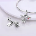 Sterling Silver Charm Bead Eiffel