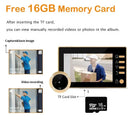 Smart Peephole Doorbell 3 Inch 1080P 140 Degree Wide View See Who Is There
