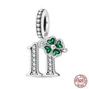 100 Sterling Silver Four Leaf Clover