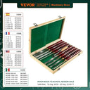 VEVOR 8PCS + 1 Free HSS Lathe Chisel Set for Wood Turning