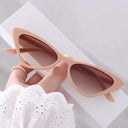 Luxury Cat Eye Sunglasses for Women UV400 Protection Fashion