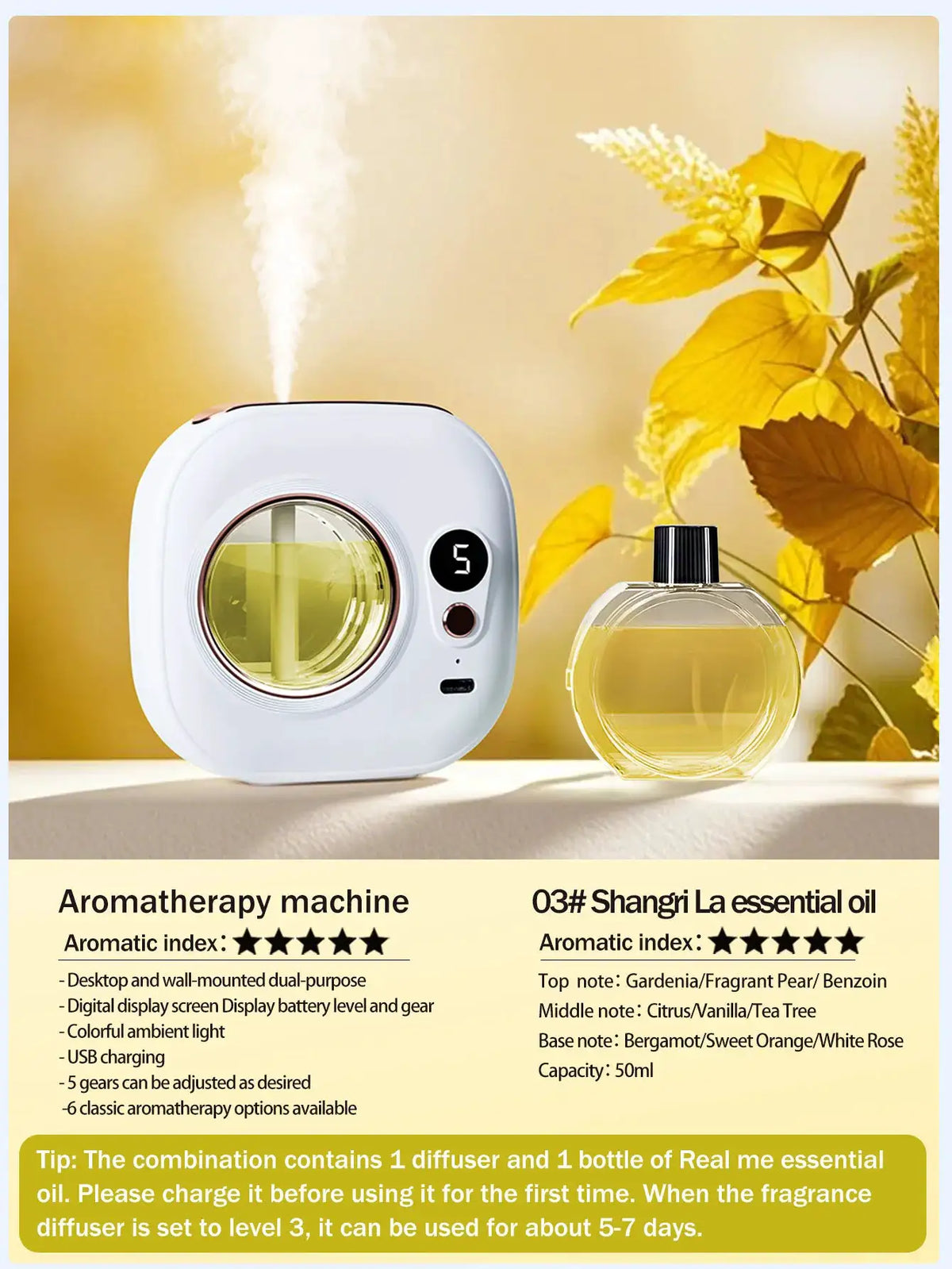 Automatic Essential Oil Diffuser — product view 16