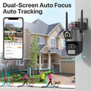 Outdoor Smart Security Camera AI Auto Tracking Night Vision