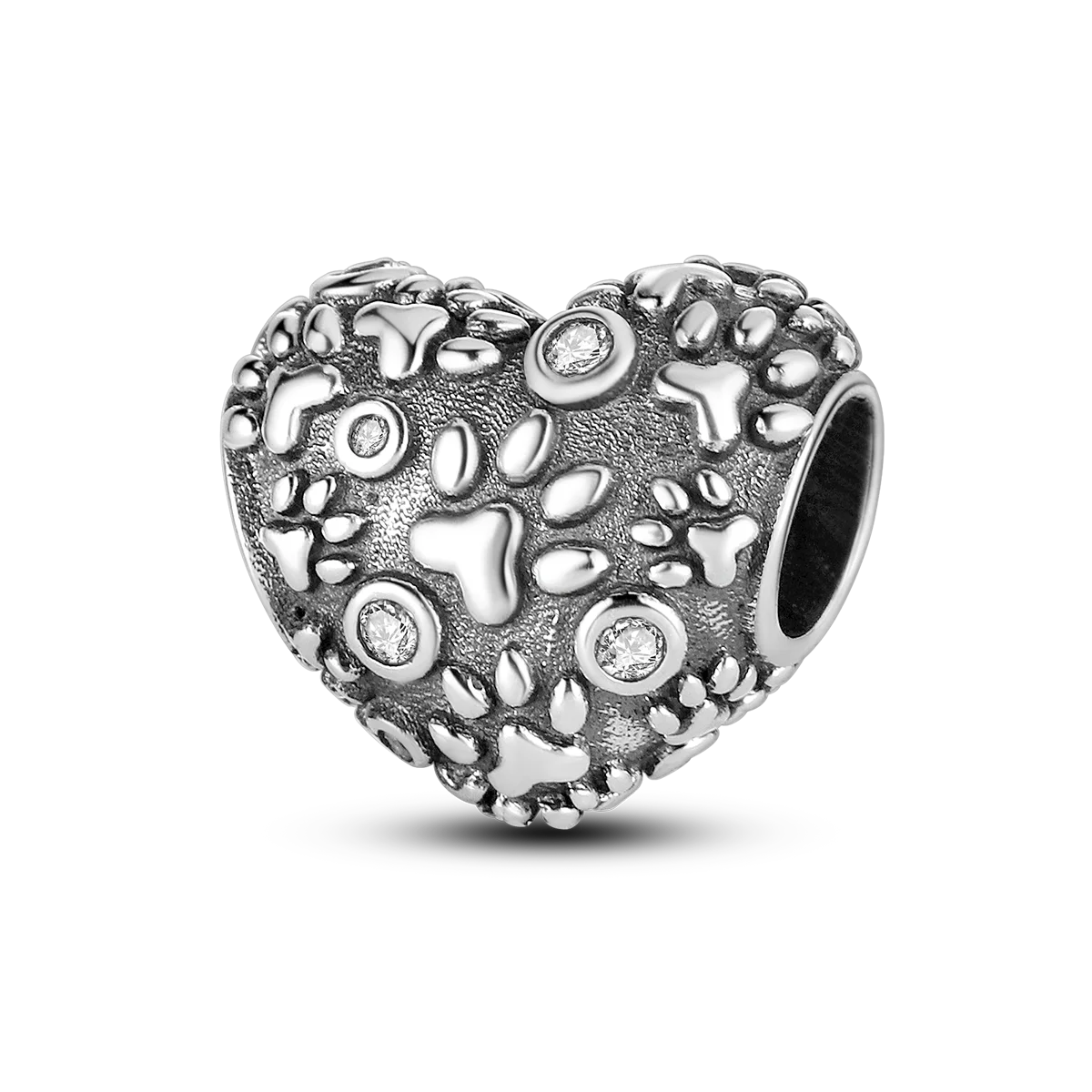 Elephant Charm Silver Plated Animal