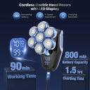 5 In 1 Electric Head Shaver for Bald Men Waterproof Kit