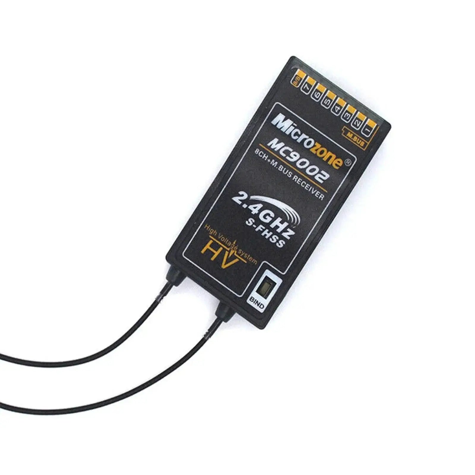 Microzone MC8RE and MC9002 2.4G 8CH Remote Receiver