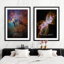 Space Canvas Print - Vibrant Galaxy Wall Art