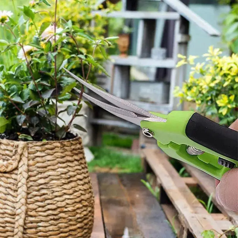 1 Set Garden Scissors Pruning Shears Non-slip Labor-saving - OurLum.com
