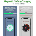 Magnetic Wireless Charger - 30W Fast Charging.