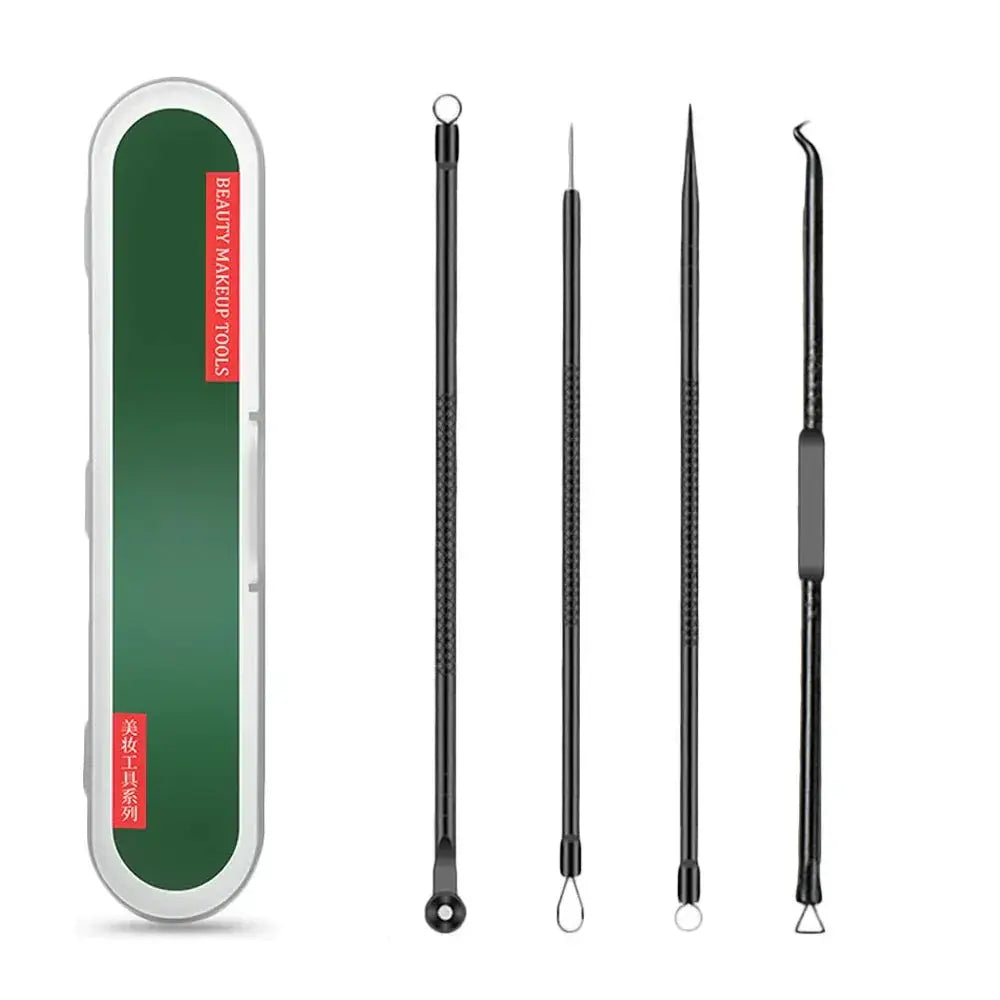 Acne Needle Blackhead Remover Set 4pcs Comedone Kit