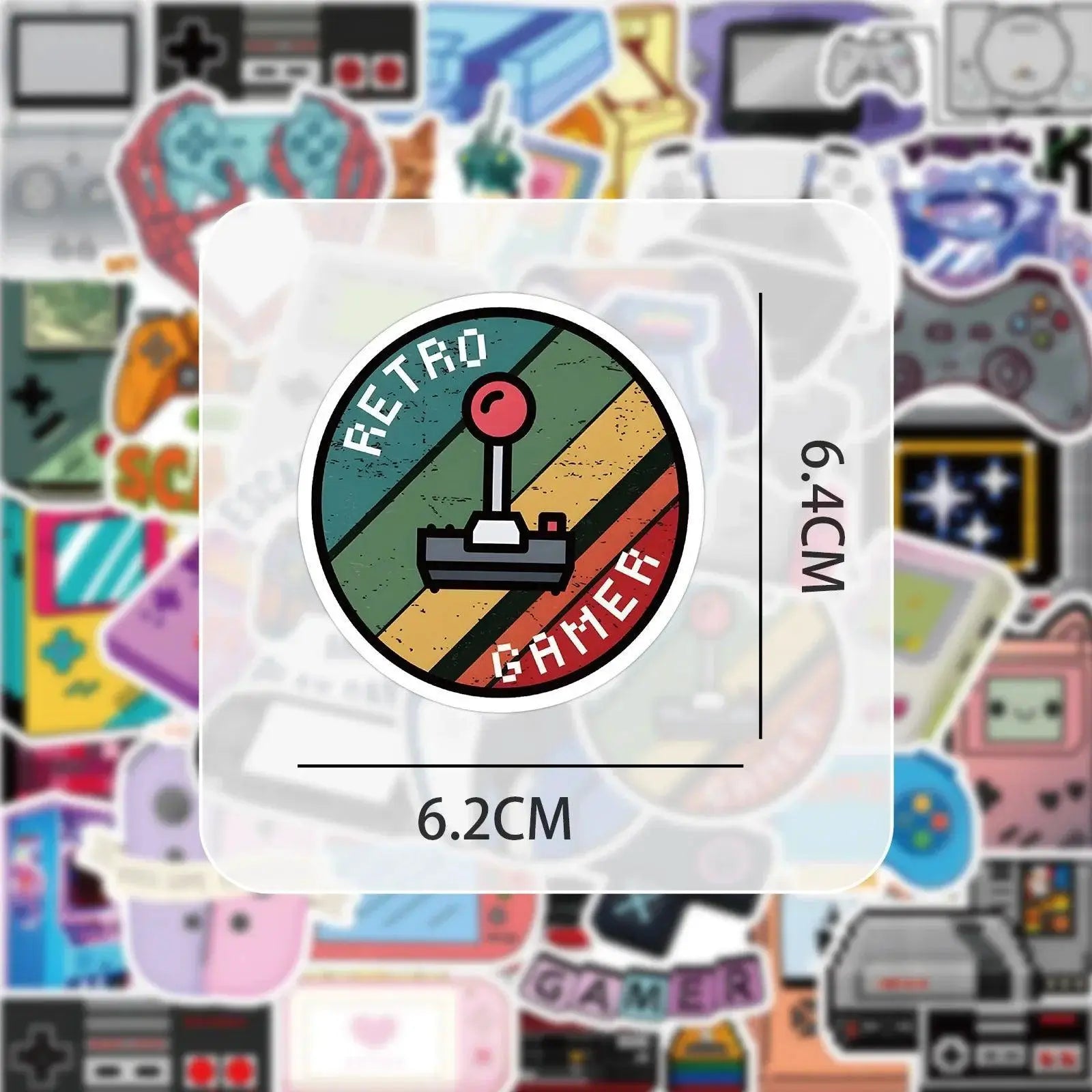 10/25/50pcs Retro Video Games Graffiti Stickers for Gamers - OurLum.com