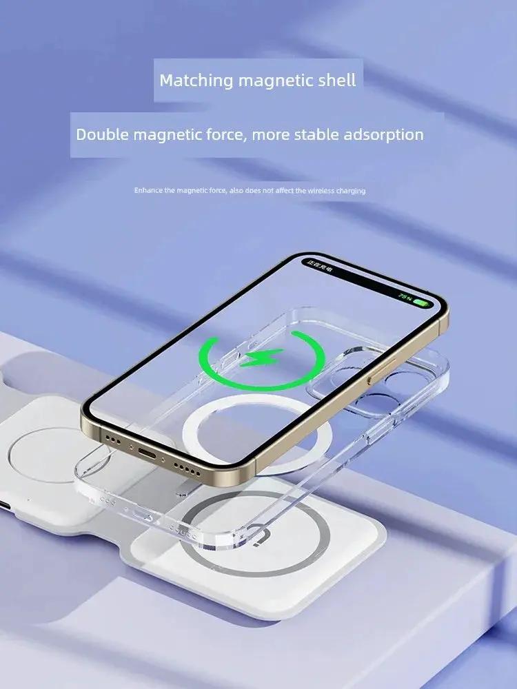 Three In One Wireless Charger For iPhone And Apple Watch