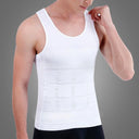 Men's Slimming Elastic Body Shapewear Vest for Fitness