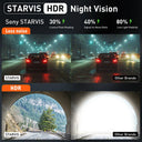 4K Front And Rear Dash Cam For Cars